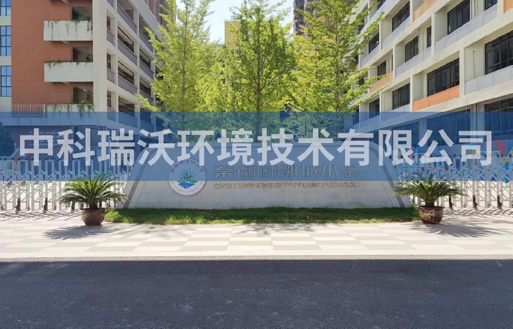 陜西省咸陽市秦都區(qū)鄭國路秦都林凱城小學實驗室污水處理設(shè)備案例